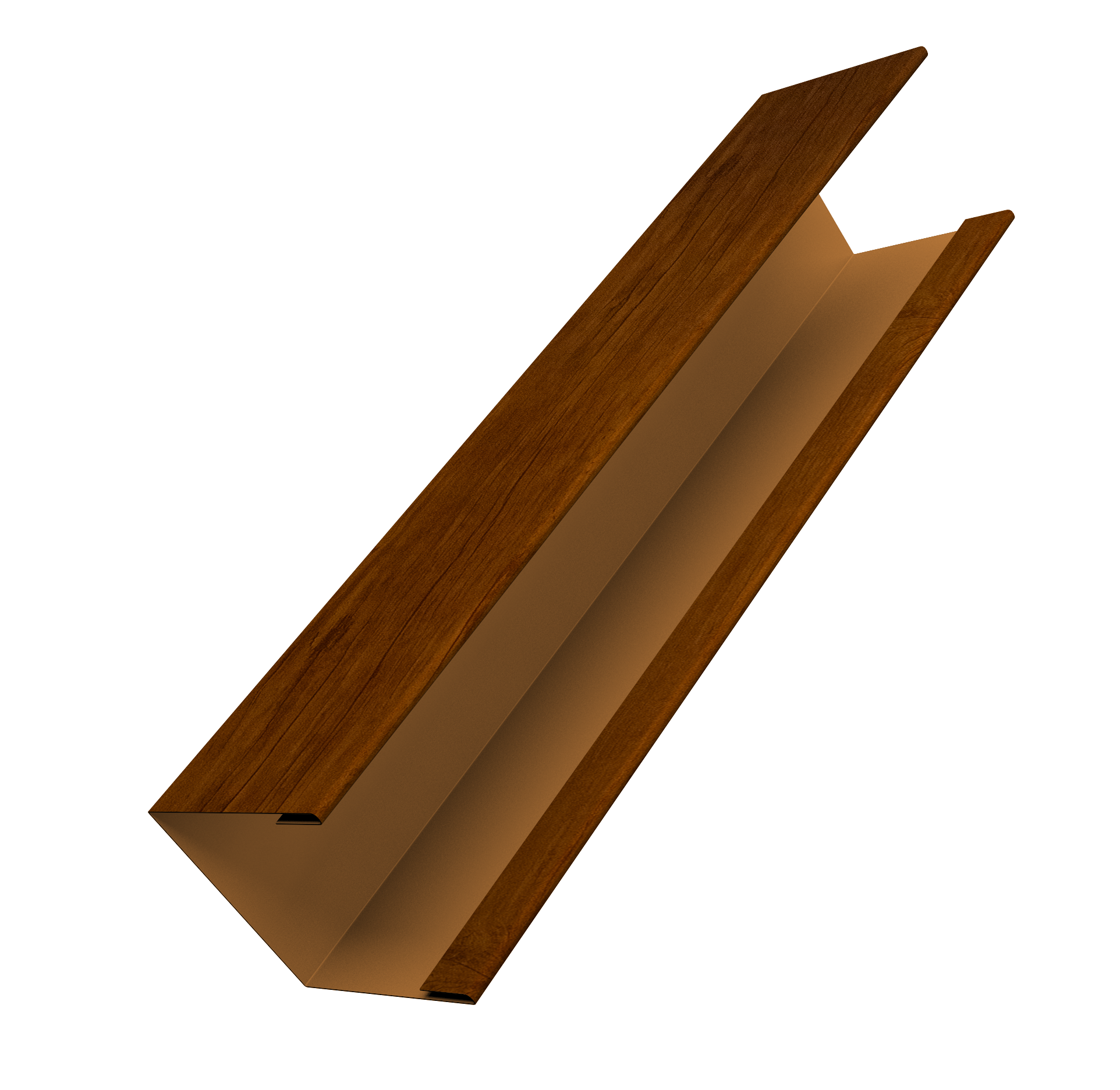 Крышка жалюзи Milan Slim 0,45 Print Premium Golden Wood Intense FTC (3м)