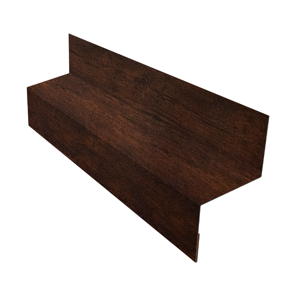 Отлив межэтажный 35 0,45 Print Premium Cherry Wood Dark FTC (3м)