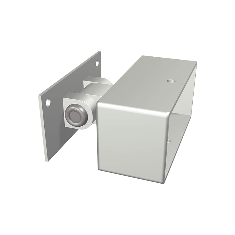 Соединитель перила с переходом CM Railing 90х45мм цвет white wood (белое дерево) alu