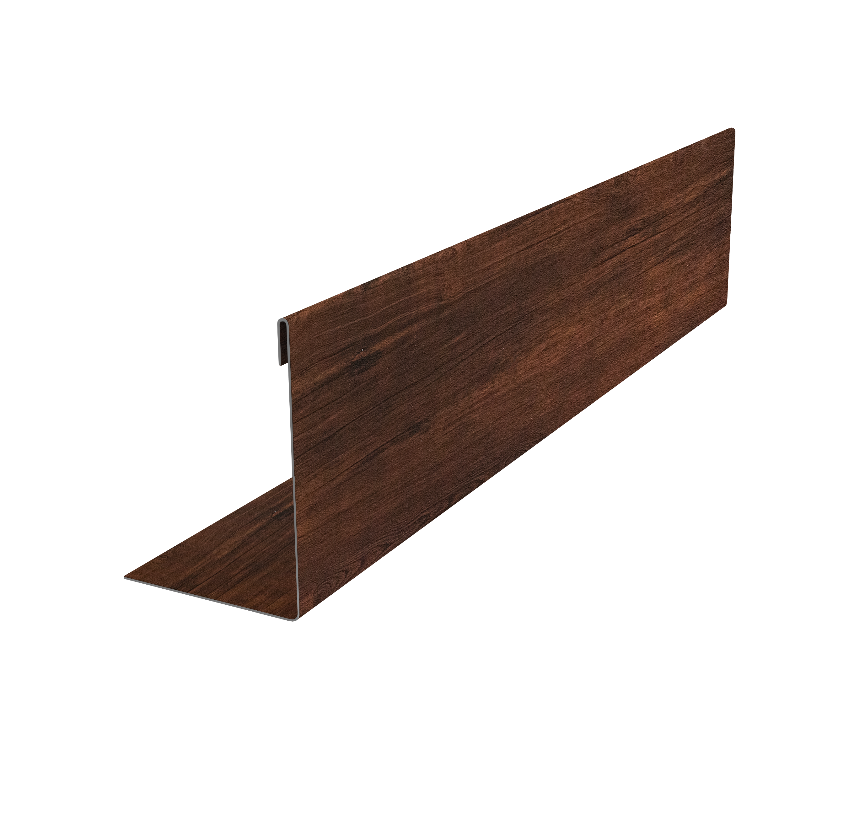 Нащельник 125 Texas 25х35 0,45 Print-Double Premium Cherry Wood Dark F (L1,8)