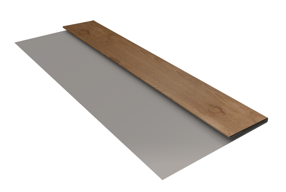 Планка стартовая Блок-Хаус new Grand Line 0,45 Print Premium Pine Wood Fresh (2м)