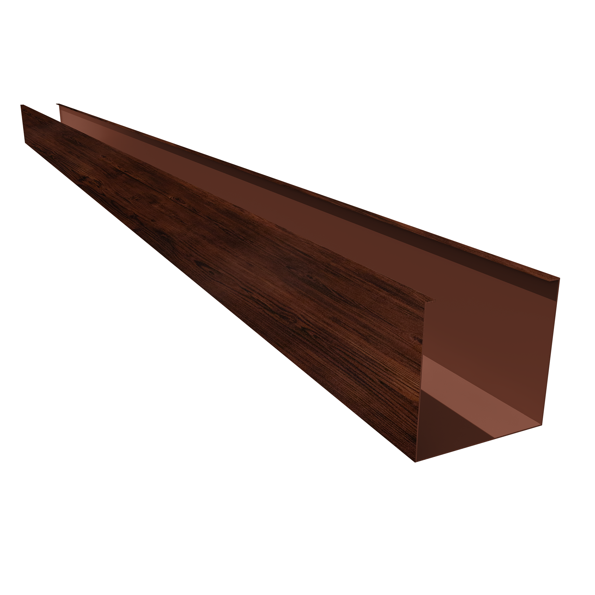 Кубообразная рейка GL Ш50/В50 Cherry Wood Al 0,4 L=3м