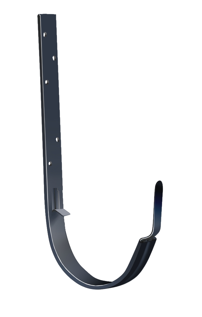 Крюк длинный GL PE 125 мм RAL 7024 мокрый асфальт