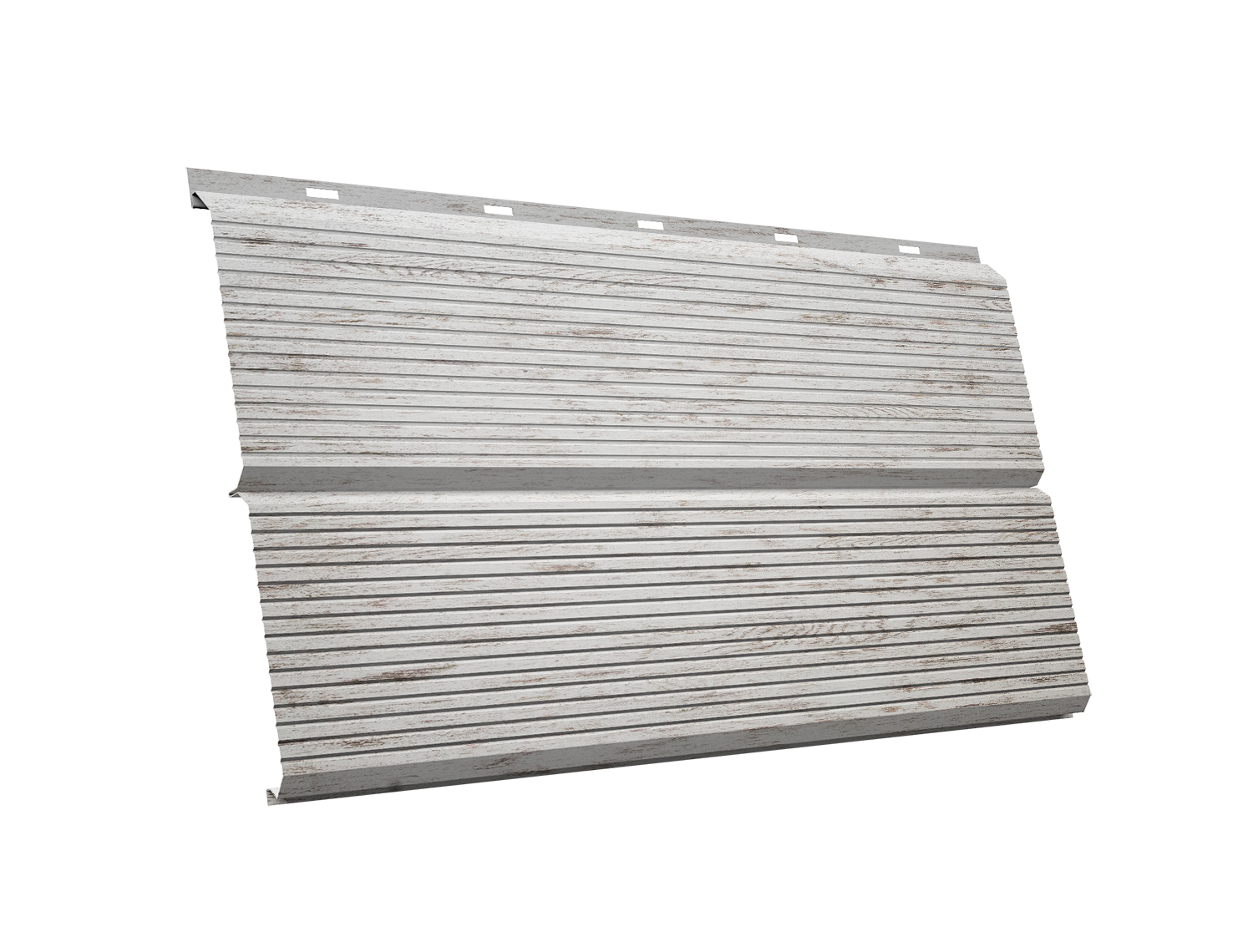 ЭкоБрус 0,345 Gofr 0,45 Print Elite Snow Wood TwinColor