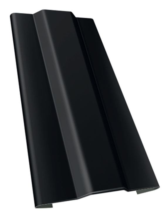 Защелка для кронштейна трубы GL PE Matt RAL 9005 черный