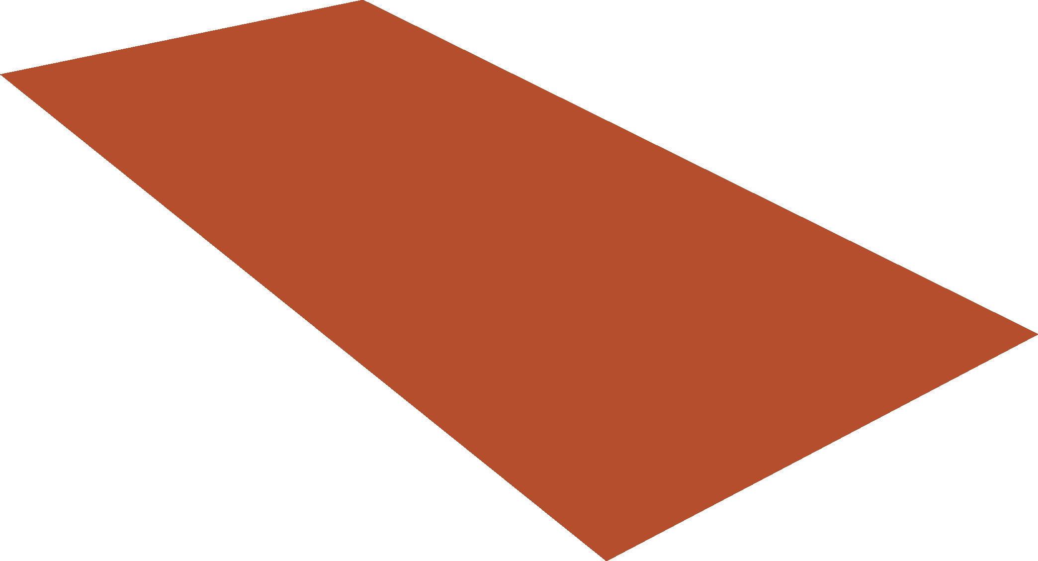 Плоский лист 0,5 Satin с пленкой RAL 8004 терракота