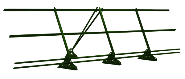 Ограждение кровельное со снегозадержателем на фальц Grand Line 0,9х3м RAL 6002