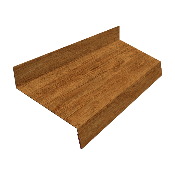 Отлив простой 70 0,45 Print-Double Elite Golden Wood (3м)