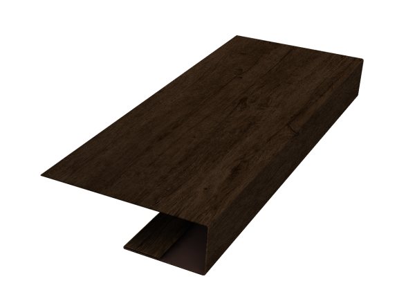 J-Профиль 12мм 0,45 Print Elite Antique Wood TwinColor (3м)
