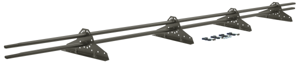 Снегозадержатель NEW трубчатый Grand Line RAL 7039 3м
