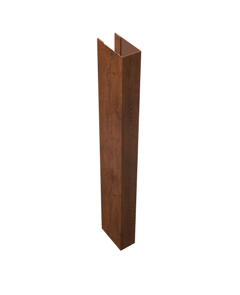 Стойка Texas для калиток и ворот 0,45 Print Premium Golden Wood Intense FTC (2,5м)