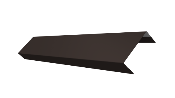 Ламель обратная 50 забора жалюзи Texas 0,5 Satin RR 32 темно-коричневый