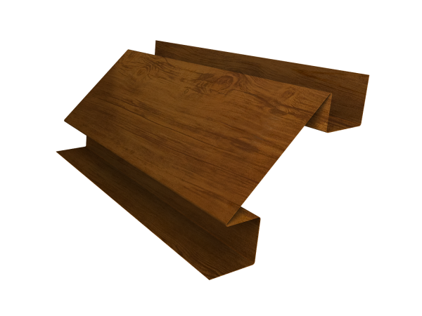 Угол внутренний сложный 75мм 0,45 Print-Double Elite Golden Wood (3м)