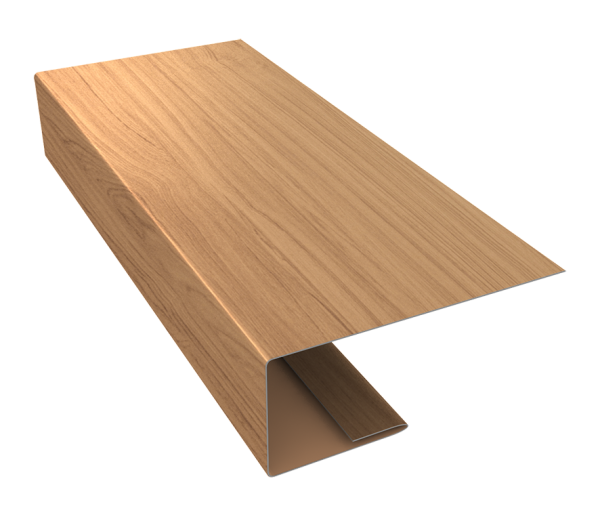 J-Профиль 18мм 0,45 Print Elite Honey Wood TwinColor (2м)