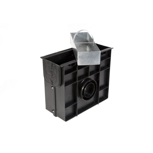 Пескоуловитель пластиковый Aquastok Norma DN150, класс нагрузки С250 500х210х470 (11542)