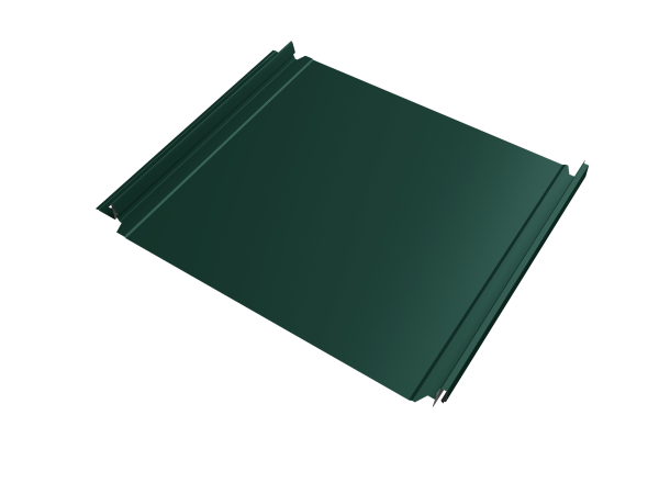 Кликфальц Double Pro Grand Line 0,5 Satin с пленкой на замках RAL 6005 зеленый мох