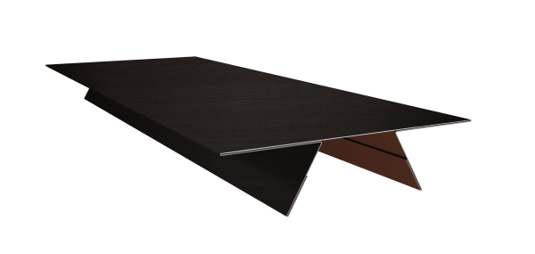 Планка стыковочная составная верхняя 0,45 Print Elite Coffee Wood TwinColor (3м)