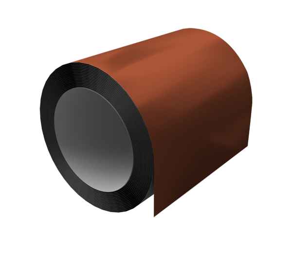 Отмотка 0,45 Drap TR с пленкой RAL 8004 терракота
