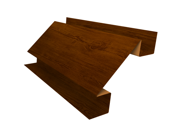 Угол внутренний сложный 75мм 0,4 Print Premium Golden Wood Intense FTC (3м)