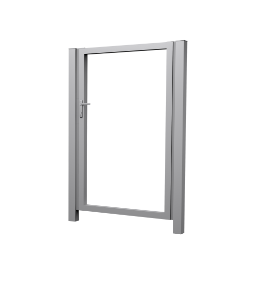 Калитка Жалюзи 2,0х1 RAL 7040 без заполнения
