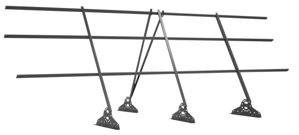 Ограждение кровельное Grand Line 1,2х3 RAL 9006