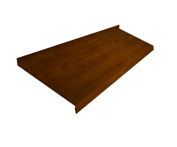 Отлив простой 200 0,4 Print Premium Golden Wood Intense FTC (3м)