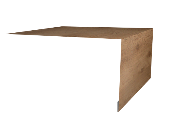 Планка околооконная простая 250х75 0,45 Print Premium Pine Wood Fresh (3м)