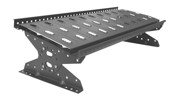 Мостик переходной для фальцевой кровли Grand Line RAL 9003 1м