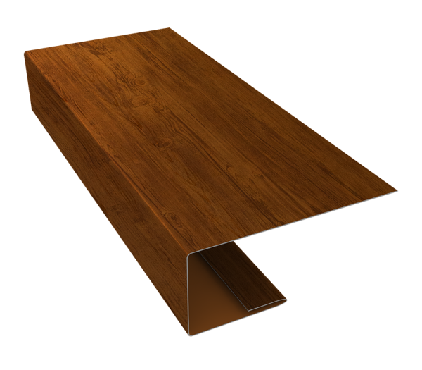 J-Профиль 18мм 0,45 Print Elite Golden Wood TwinColor (3м)