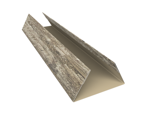 Планка стыковочная составная нижняя 0,45 Print Elite Nordic Wood TwinColor (3м)