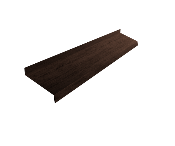 Отлив простой 100 0,45 Print-Double Premium Antique Wood (2м)