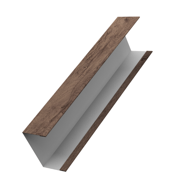 Крышка жалюзи Milan, Tokyo (для калиток, ворот) 0,45 Print Premium Almond Wood Fresh (3м)
