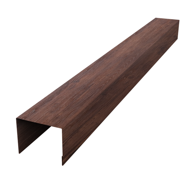 Крышка жалюзи Palermo 0,45 Print Premium Cherry Wood Dark FTC (2,5м)