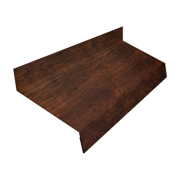 Отлив простой 70 0,45 Print-Double Premium Cherry Wood Dark F (2м)
