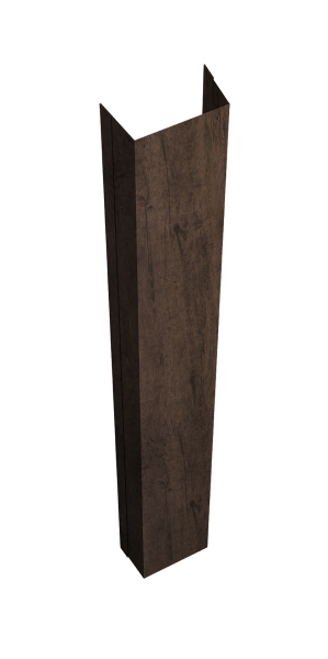 Крепежная планка нижняя Texas 0,45 Print-double Elite Antique Wood (1,8м)