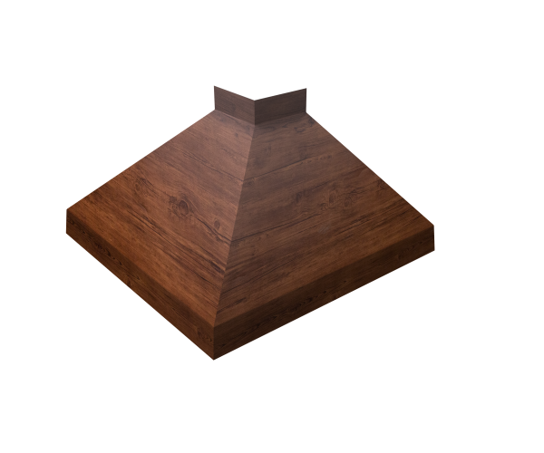 Угол отлива внешний 200 0,45 Print Premium с пленкой Cherry Wood Fresh TwinColor