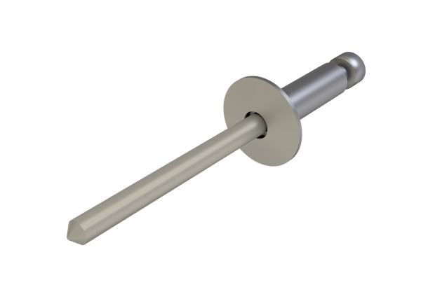 Заклёпка вытяжная Daxmer 4,8х21х14 RAL 7032 (250шт) нерж/нерж