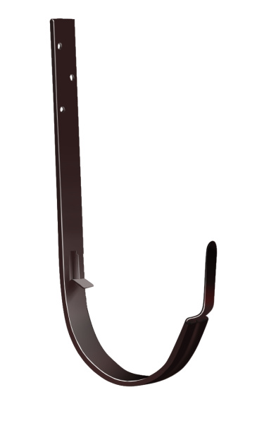 Крюк длинный GL PE 150 мм RAL 8017 шоколад