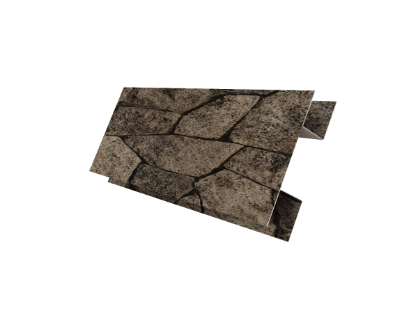 Планка H-образная стыковочная сложная 0,45 Print Elite King Stone TwinColor (3м)