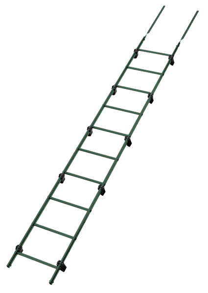 Лестница кровельная Grand Line RAL 160-40-15 2,76м