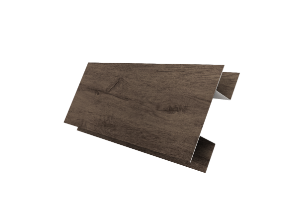 Планка H-образная Блок-Хаус new Grand Line 0,45 Print Premium Almond Wood Fresh (3м)