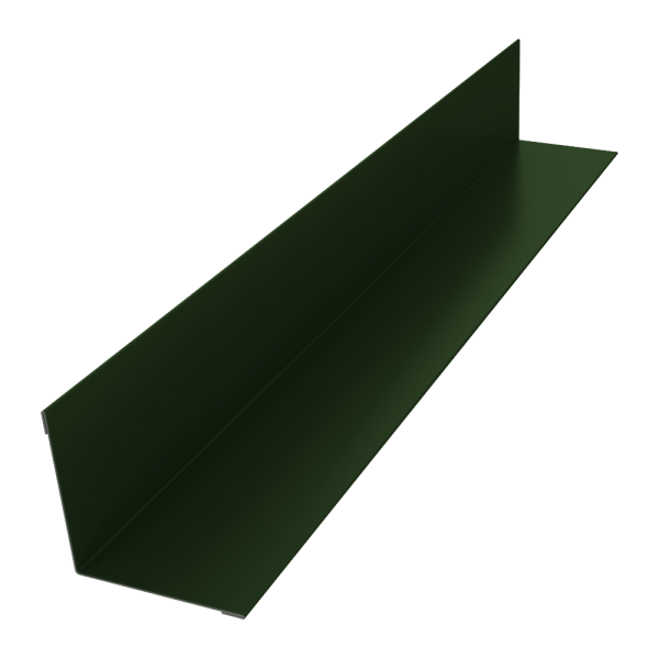 Угол внутренний 70х70 0,5 Satin Matt TX RAL 6020 хромовая зелень (3м)