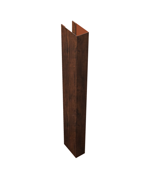 Стойка Texas для калиток и ворот 0,45 Print Premium Cherry Wood Dark FTC (2м)