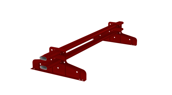 Снегозадержатель Стандарт Т4 d 40х20 RAL 3011 (1м)
