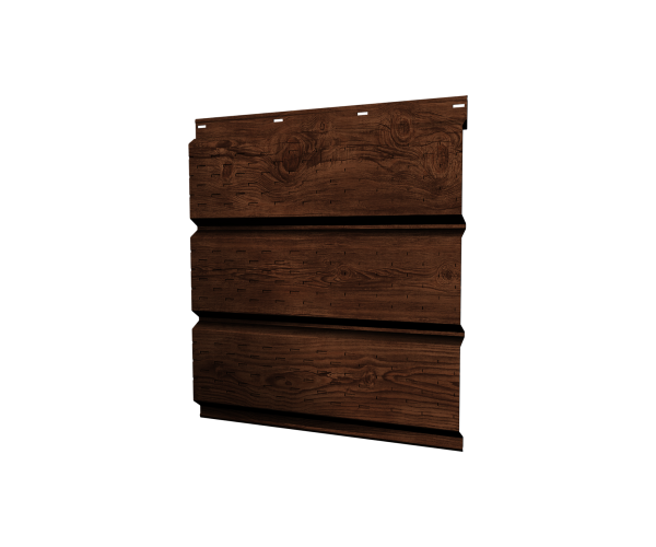 Софит металлический полная перфорация 0,45 Print Premium с пленкой Cherry Wood Fresh TwinColor