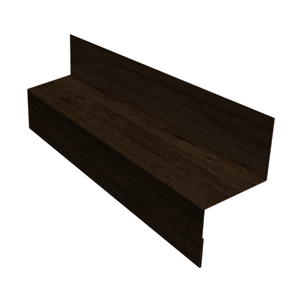 Отлив межэтажный 35 0,45 Print-Double Premium Antique Wood (2м)