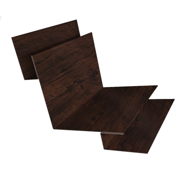 Угол внутренний сложный 90 град. 0,45 Print Elite Cherry Wood TwinColor (2м)