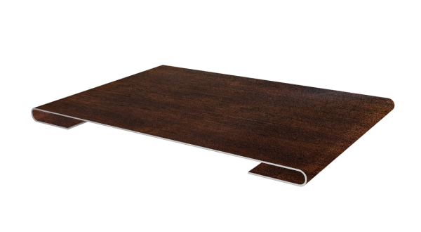 Планка стыковочная 0,45 Print-Double Premium Cherry Wood Dark F (2м)