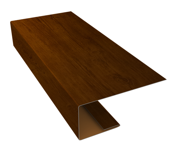 J-Профиль 18мм 0,4 Print Premium Golden Wood Intense FTC (2м)