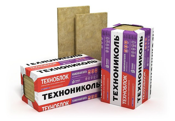 Утеплитель Техноблок Стандарт 45 1200х600х50 (8,64м2; 0,432м3; 12шт/пач; 16пач/пал)